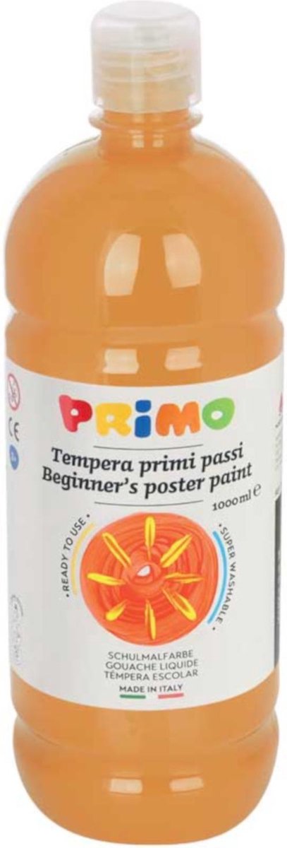 Primo Plakkaatverf Tempera 1000 Ml Oker