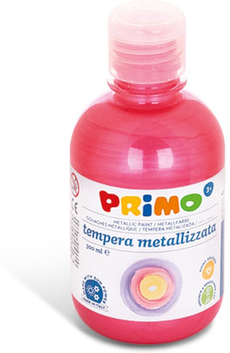 Schoolverf Metallic Rood Vermiljoen, 300 ml