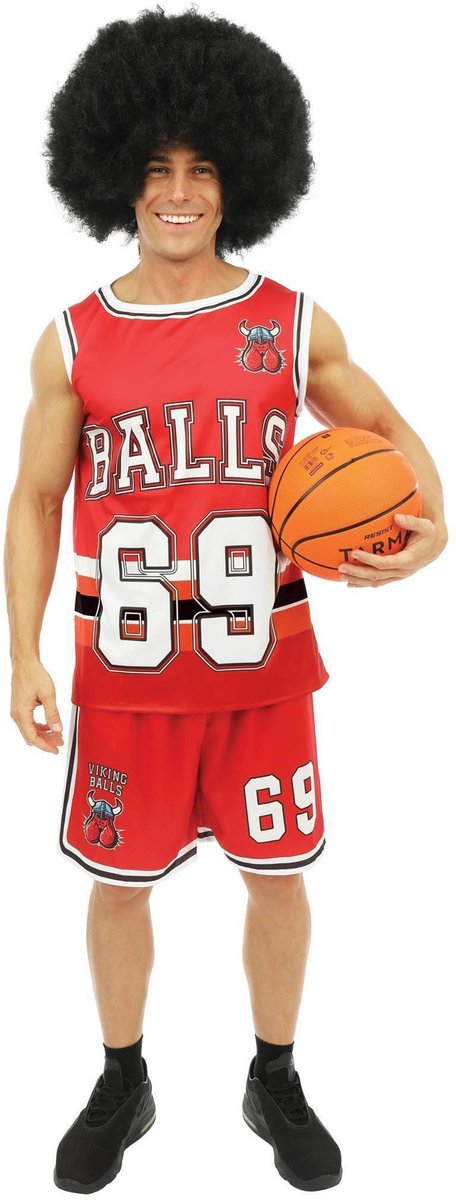 PTIT CLOWN - Basketbalspeler kostuum voor volwassenen - S/M