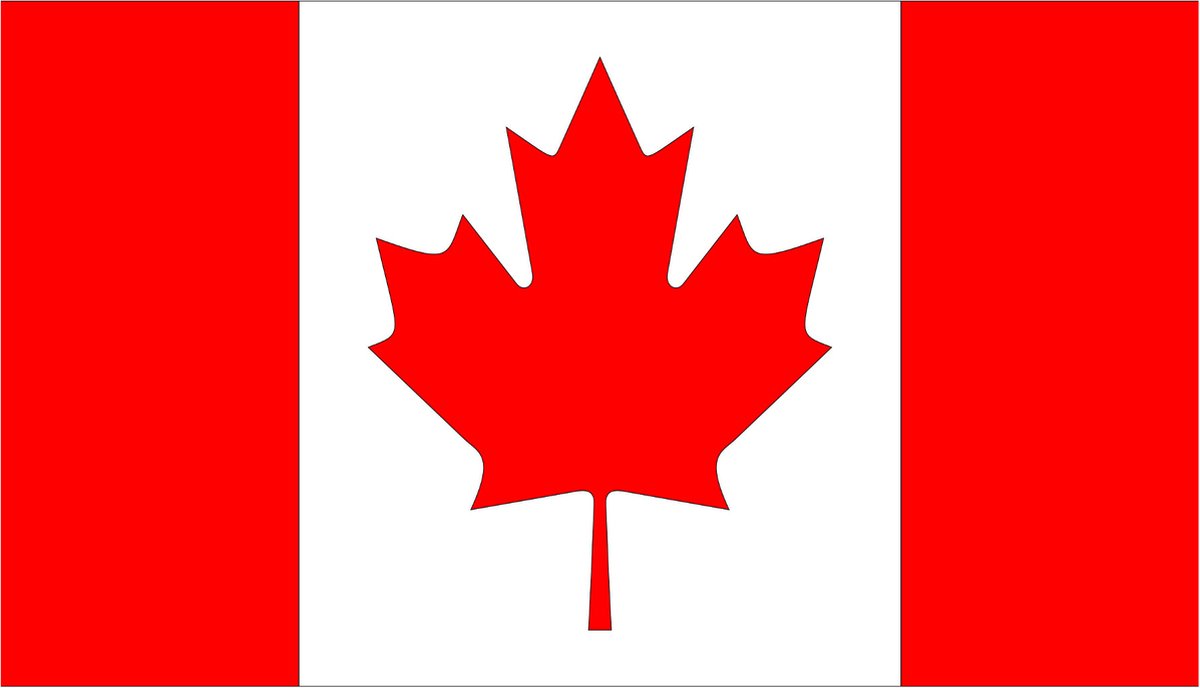 PTIT CLOWN - Canadese supportersvlag 150 x 90 cm