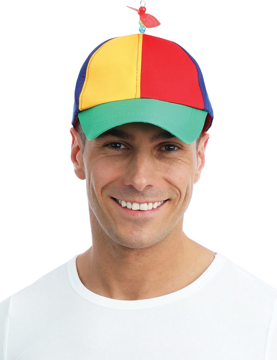 PTIT CLOWN - Propellerkap voor volwassenen
