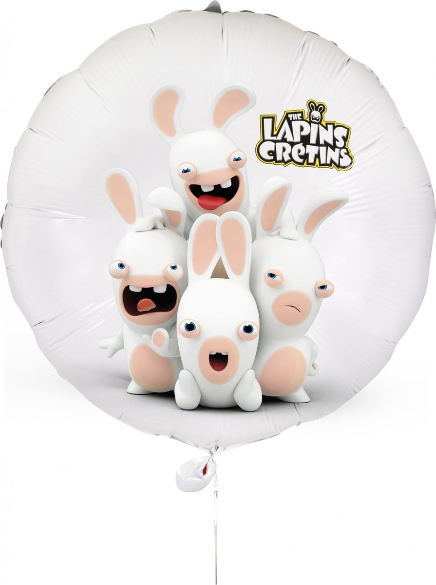 PTIT CLOWN - Rabbids folieballon 40 cm