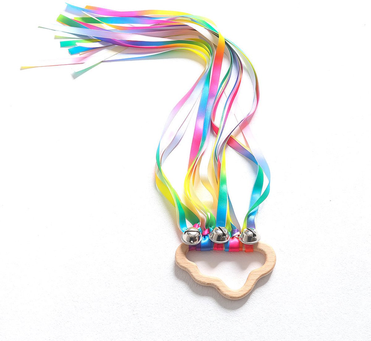 PULUZ 2-Stuks - Regenboog Ribbon - Cloud Wolk - Montessori Speelgoed - Sensorisch Spel - Donker Verloop Kleuren - Educatief Kinderspeelgoed