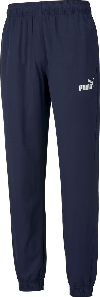 Puma Mens Woven Pants - Navy - Large.