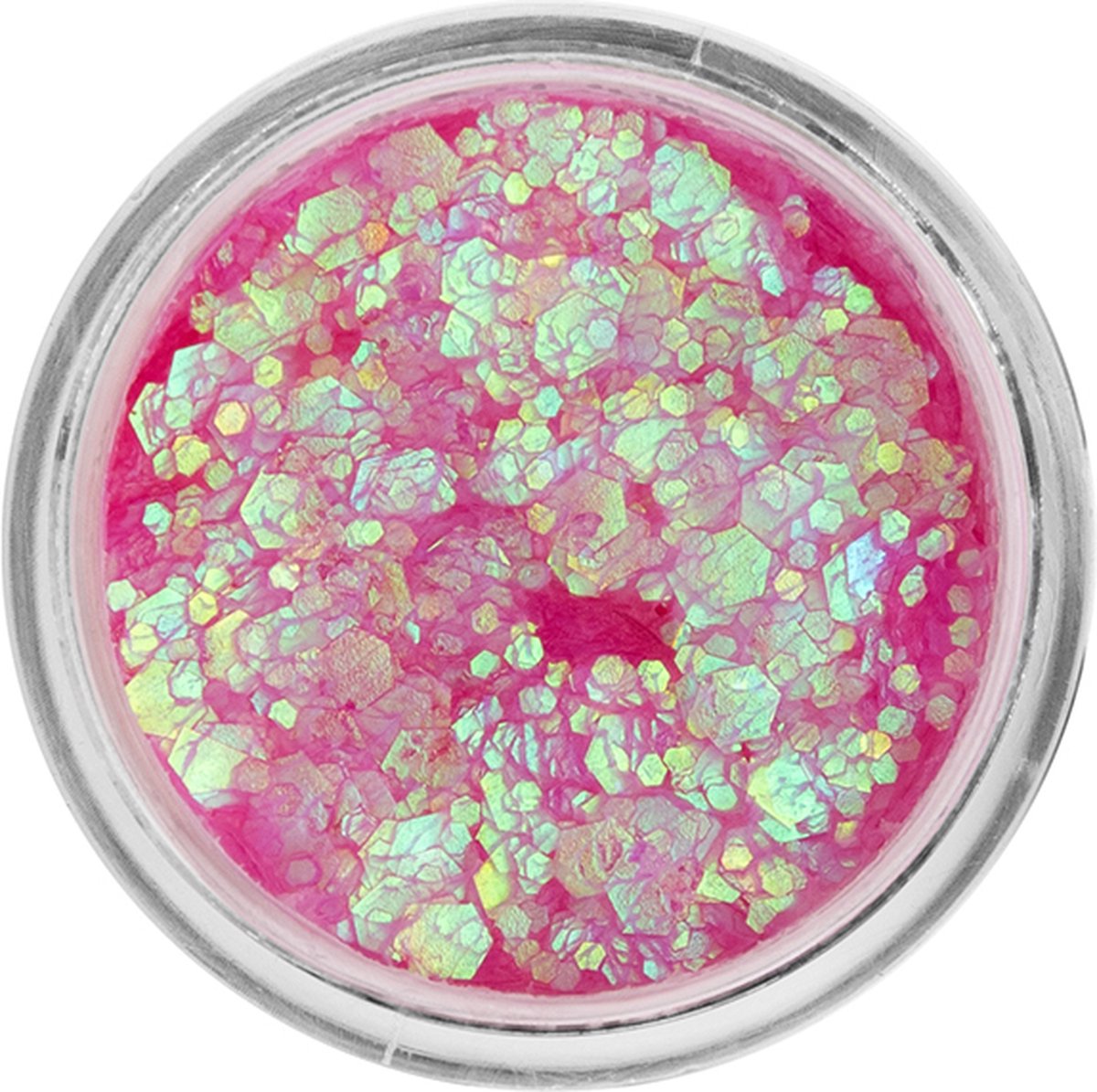 PXP Geperste Chunky Glitter Crème Flamingo Kameleon