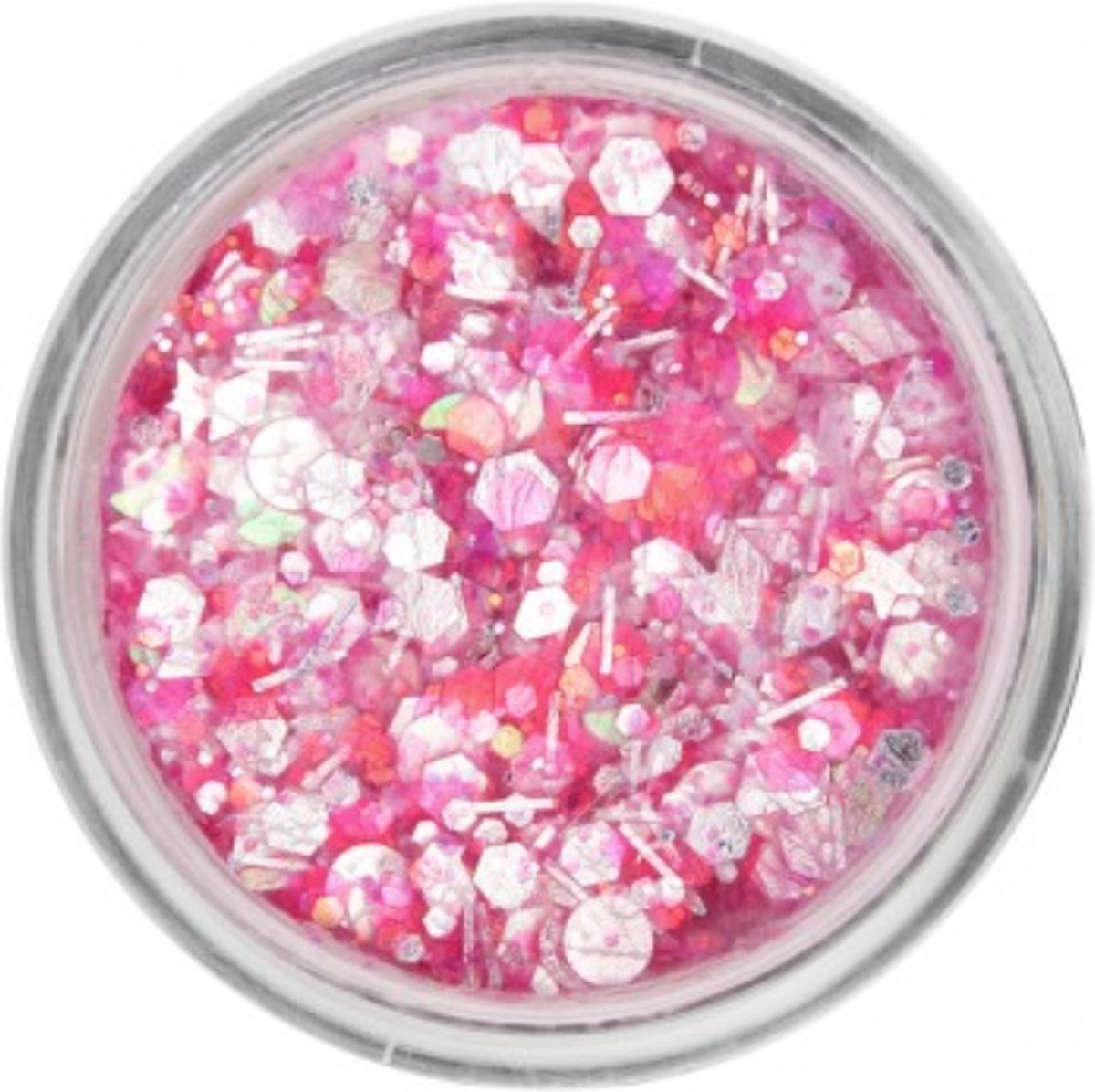 PXP pressed chunky glitter cream red candy 10 ml