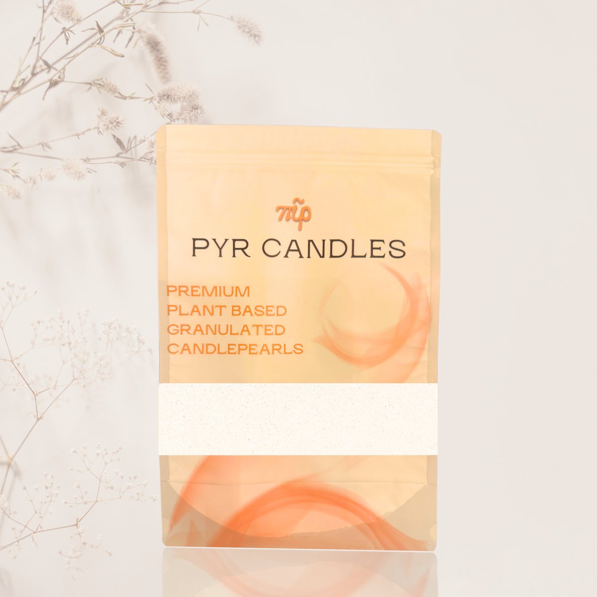 PYR Candles Kaarsen Zandparels Kaarsenzand Wit 1 KG