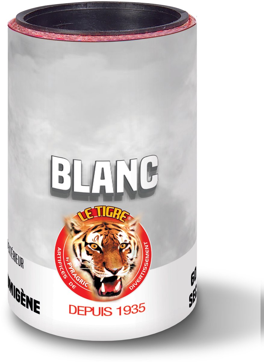 PYRAGRIC - Witte pot rookbom 1 minuut