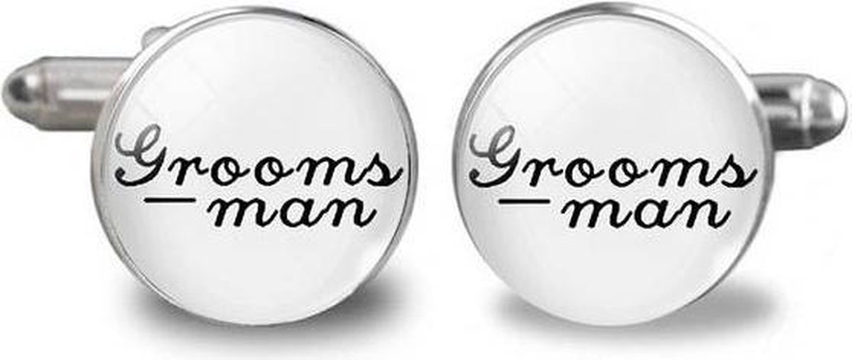 Manchetknopen in Geschenkdoos / Grooms Man