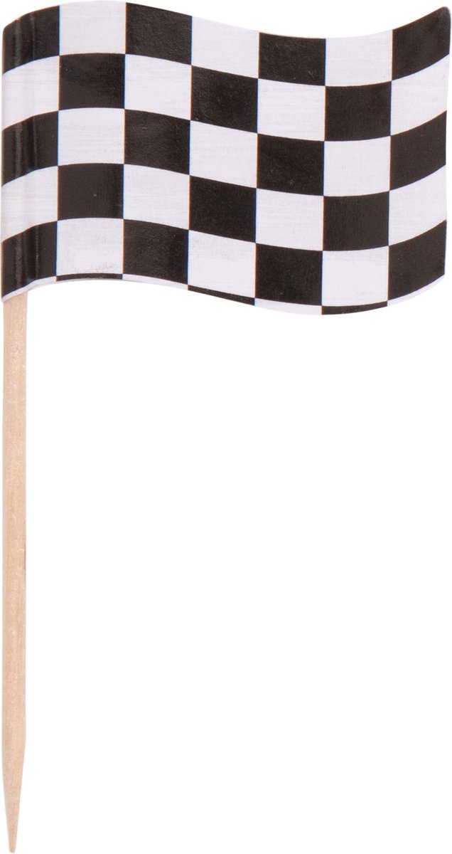   met vlaggetje Finish Vlag (FSC) - 500 st/ds.