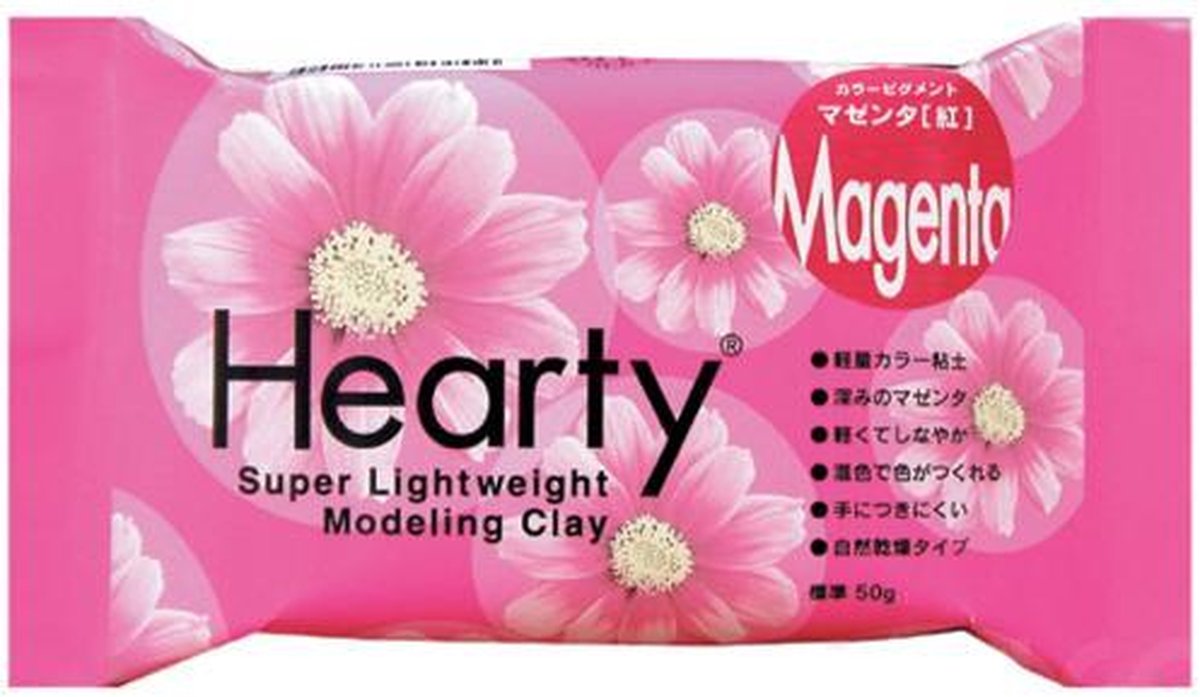 Hearty Magenta Modeling Clay Super Lightweight