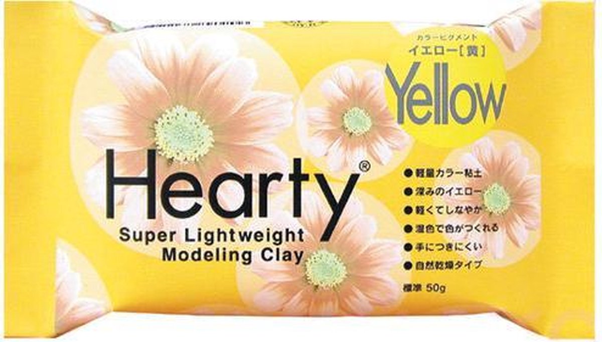 Hearty Yellow Modeling Clay Super Lightweight
