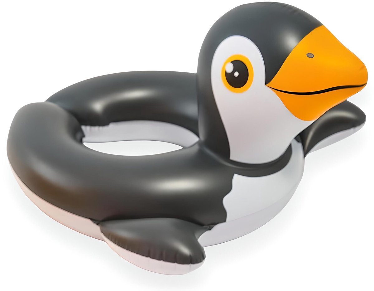 Intex opblaasfiguur - Opblaas Pinguïn Mini - van 3 tot 6 jaar - afmeting 64 x 64 cm