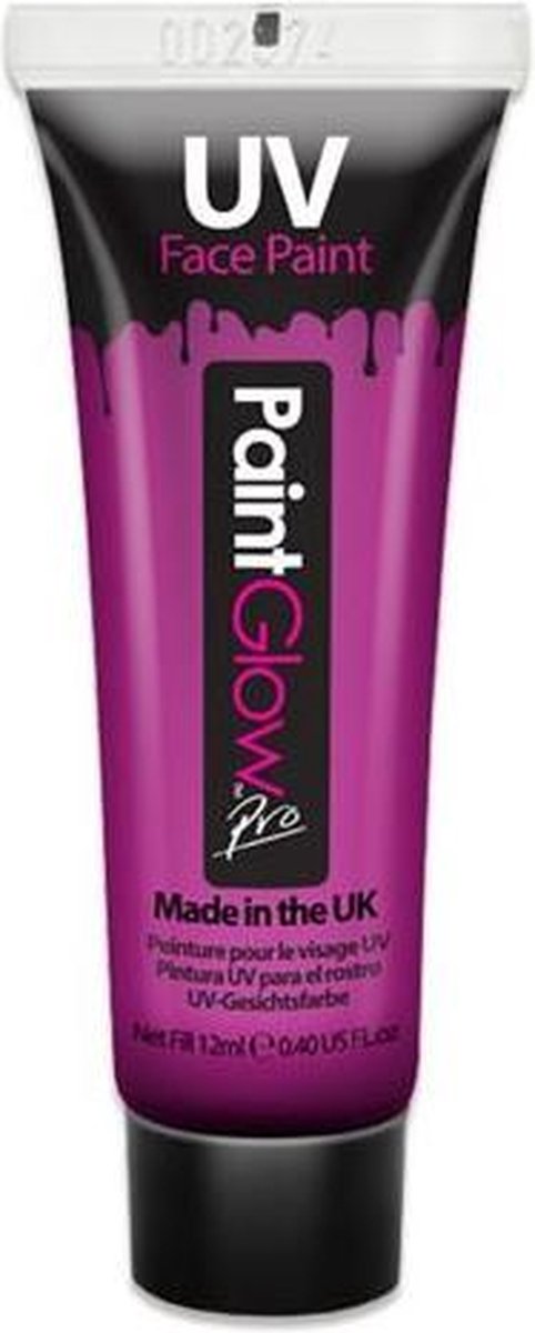Paintglow UV schmink paars