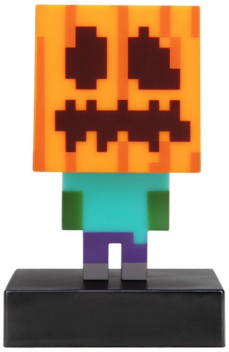 Paladone Products Minecraft Icons Light Zombie Jack O Lantern 10 cm Lamps / Lights