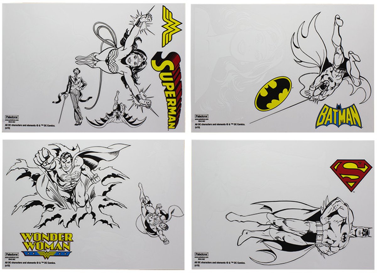 Paladone Kalkomanie DC Comics Gaddget