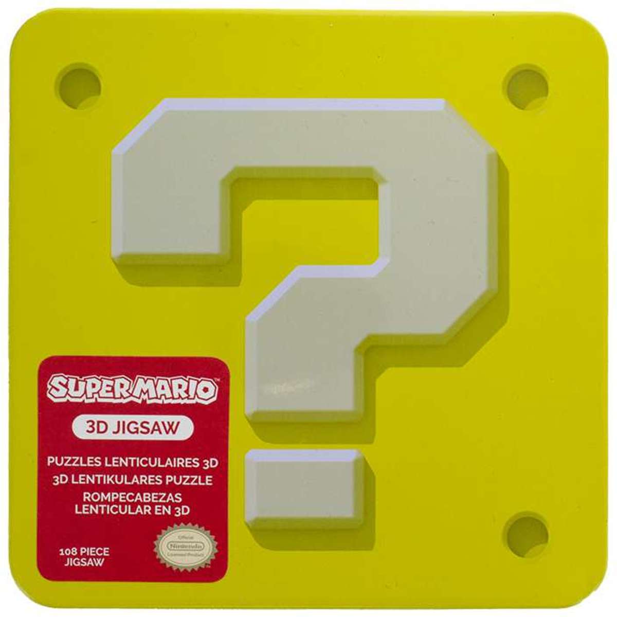 Super mario 3D puzzel 108 stukjes