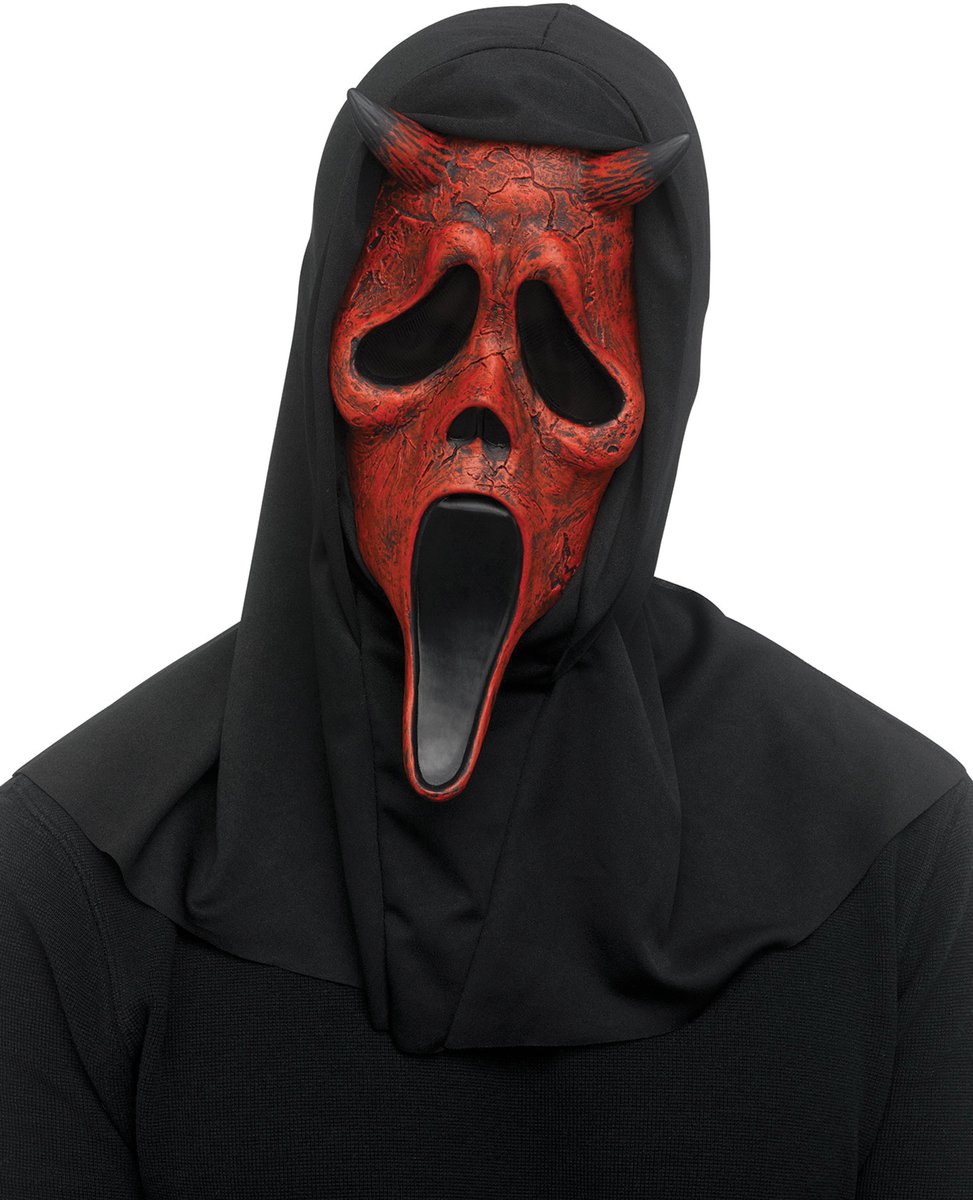 PALMER AGENCIES LTD - Scream Red Devil Masker voor volwassenen