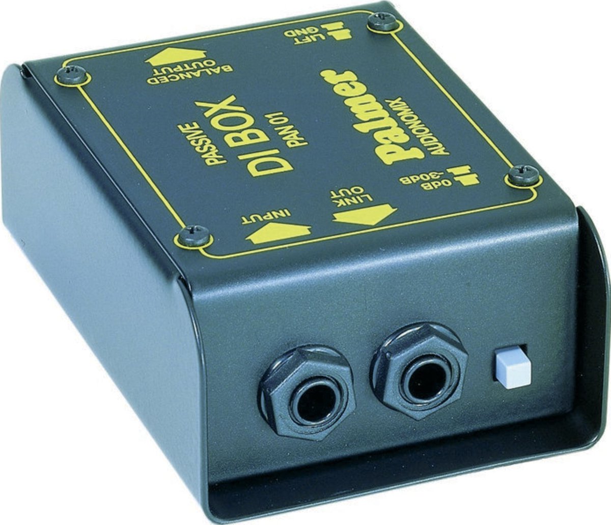 Palmer PAN 01 passief DI Box - DI-Box