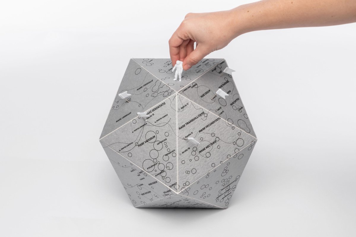 There - The Moon globe - A celebration Medium 30cm diameter