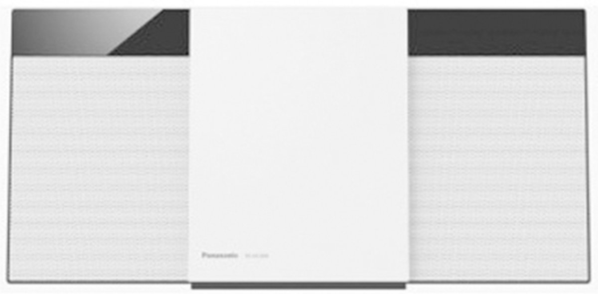Panasonic SC-HC300 Home audio micro system 20W Zwart, Wit