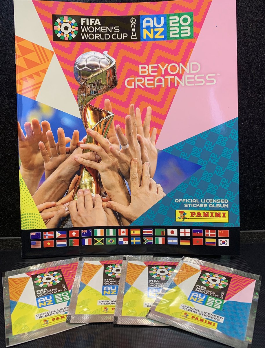 Fifa Womenss World Cup 2023 StarterPack - Album en 4 Zakjes Plaatjes