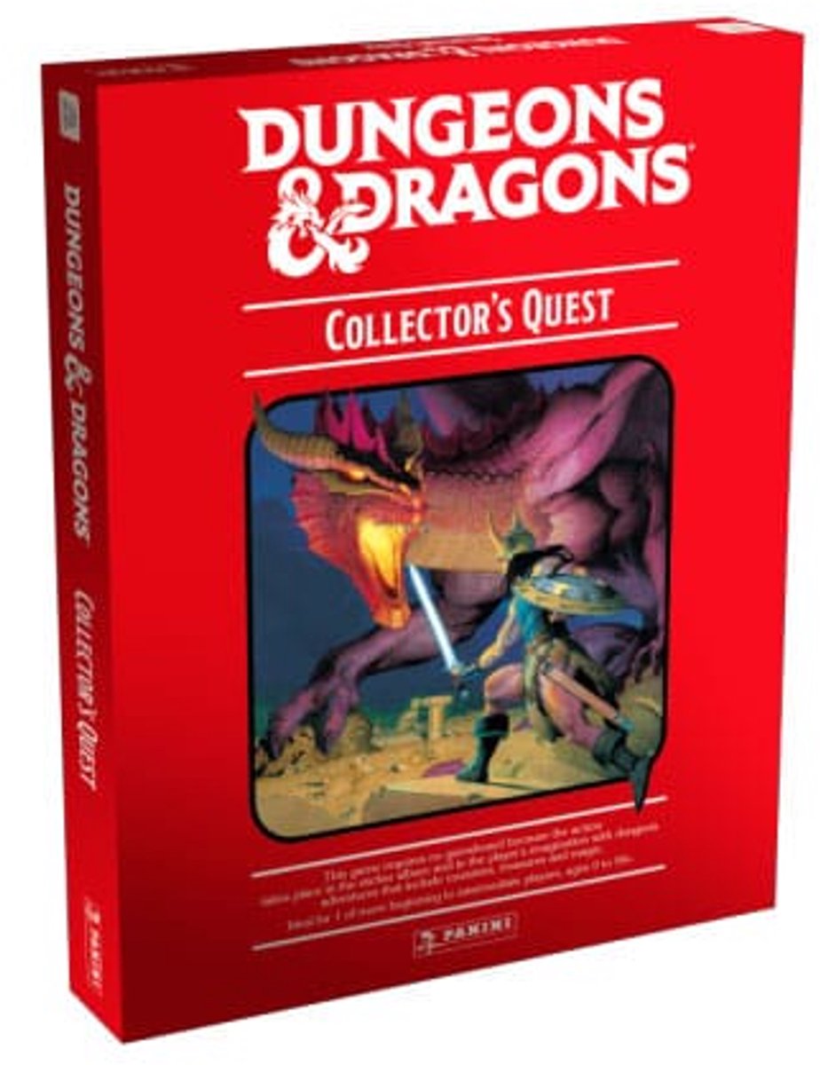 Panini Dungeons & Dragons Collectors Quest Trading Cards and Stickers Red Box Trading cards