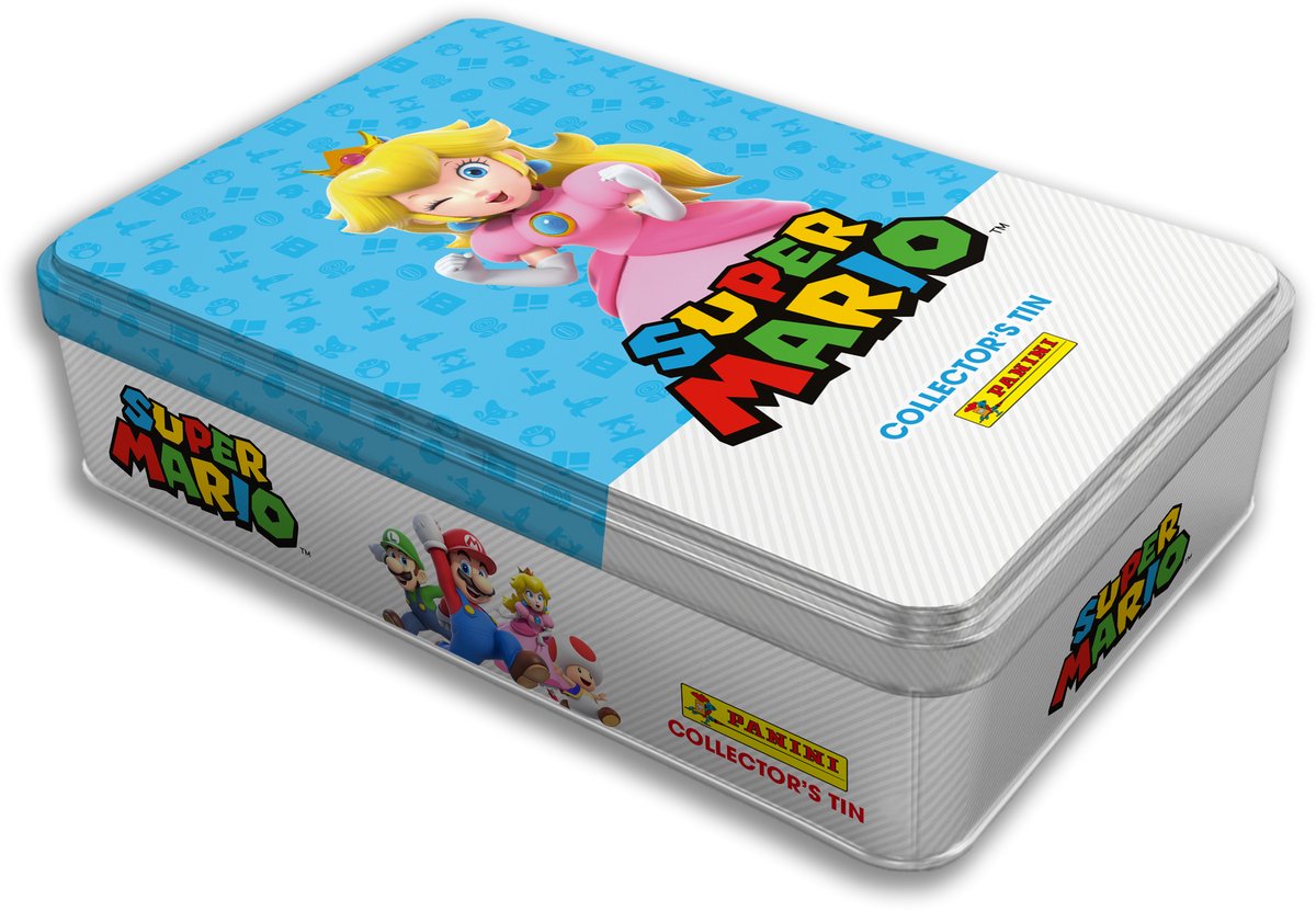 Panini Super Mario Sticker 2 Slim Tin