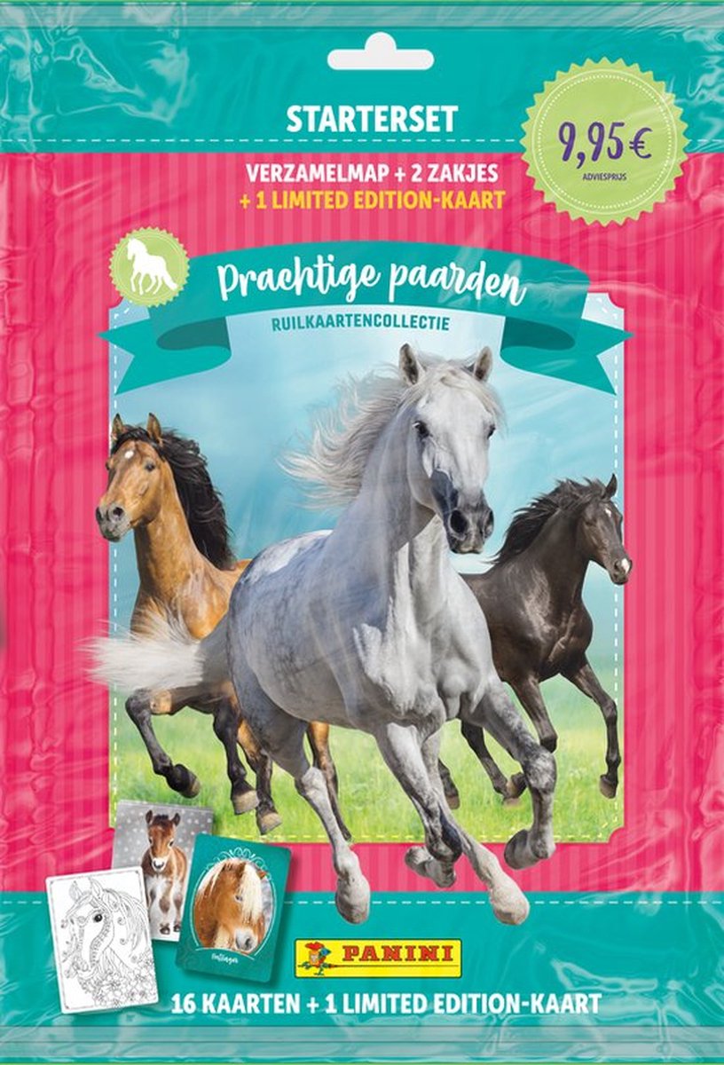 Prachtige Paarden - Starter Pack - Trading Cards - Prachtige Paarden Kaarten