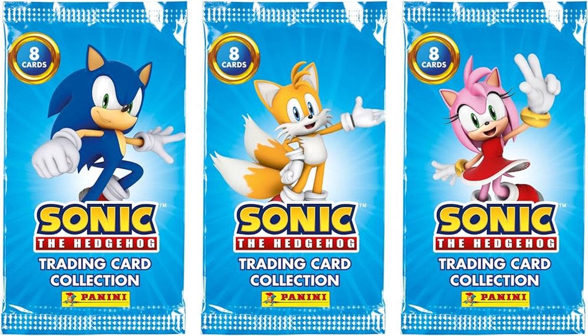 Sonic the Hedgehog - Ecoblister - Booster - Trading card collection - Sonic the Hedgehog kaarten - Trading cards