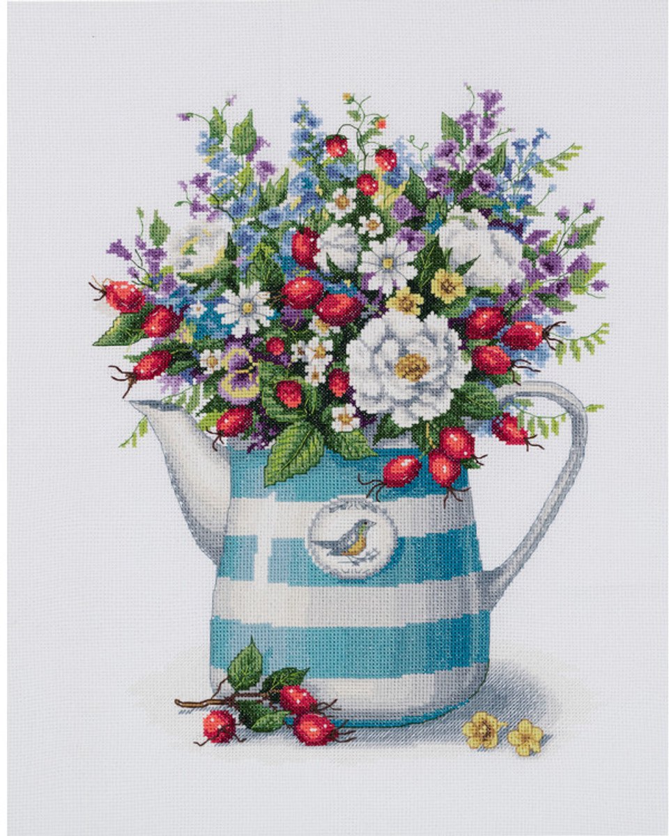 Borduurpakket Midst of july - Het midden van July - PANNA