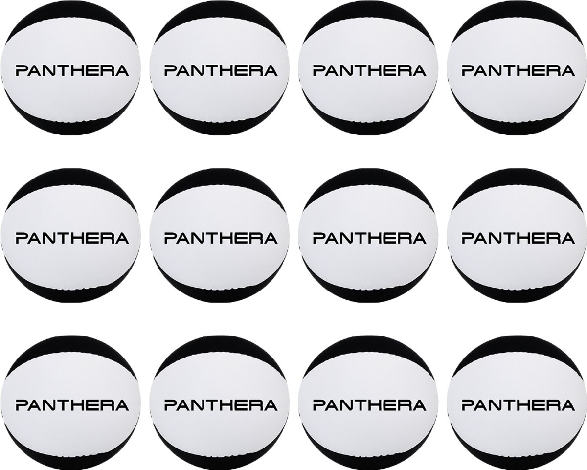 Panthera - Jongleerbal - Set van 12 - 125 gram per bal - 4 panelen - Jongleerballen - Jongleer - Jongleren