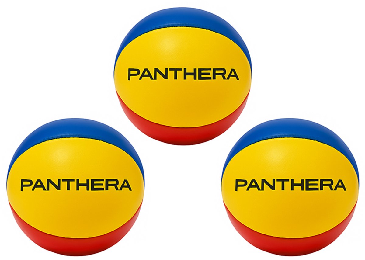 Panthera - Jongleerbal - Set van 3 - 100 gram per bal - Multi color