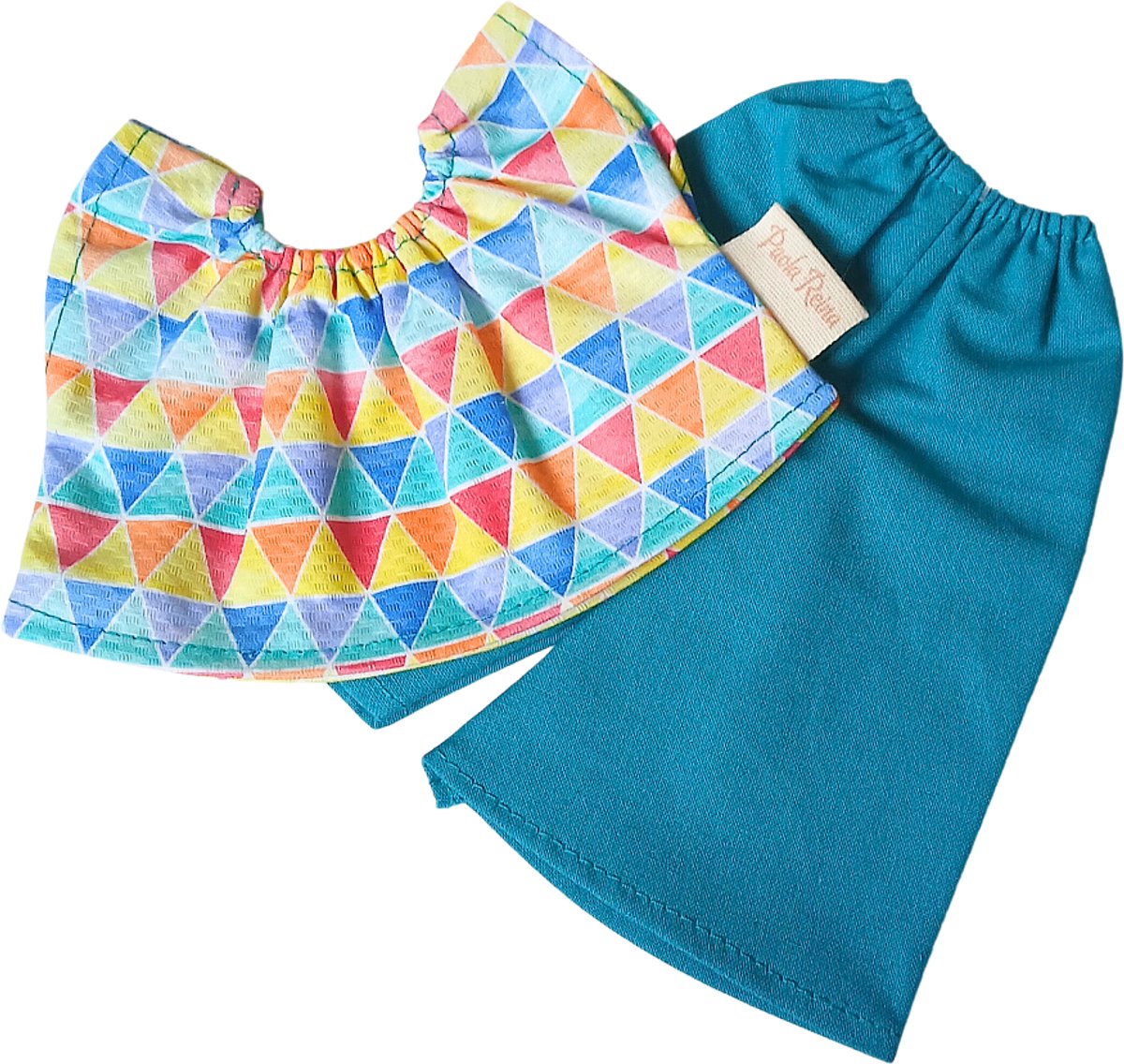 Paola Reina Poppenkleding Kledingset Virgi Blauw 32 cm