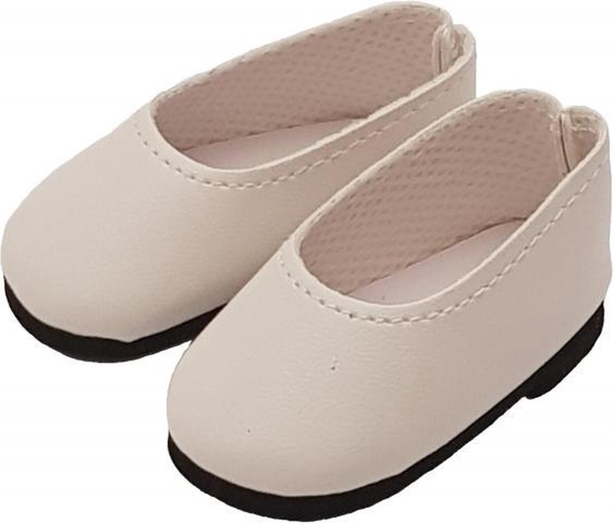   Poppenschoenen wit, amiga