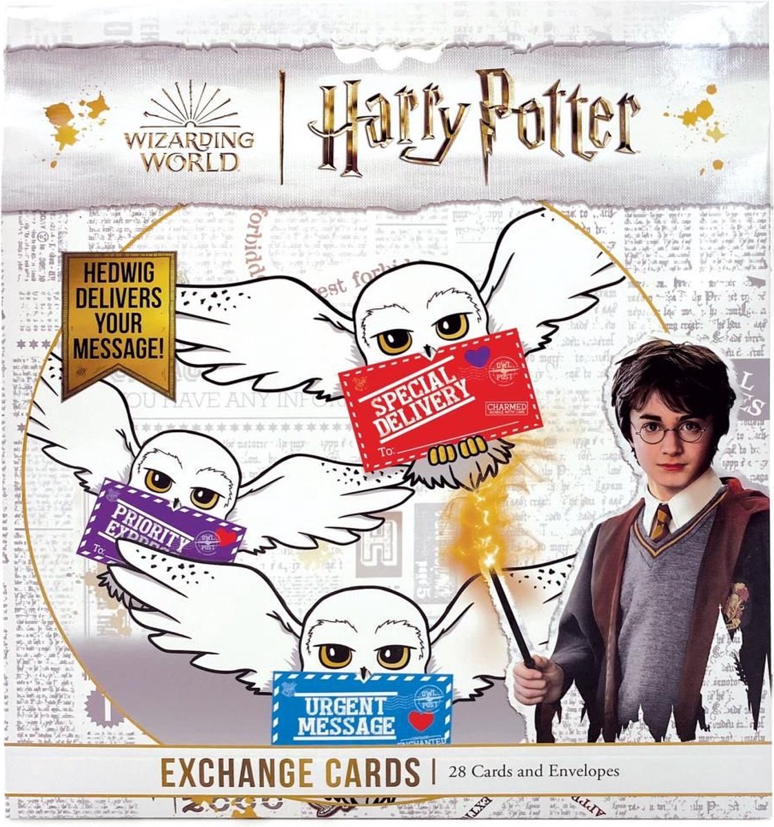 Paper House - Large Valentine Cards 28 stuks - Harry Potter Owl Post - VPL-7023E