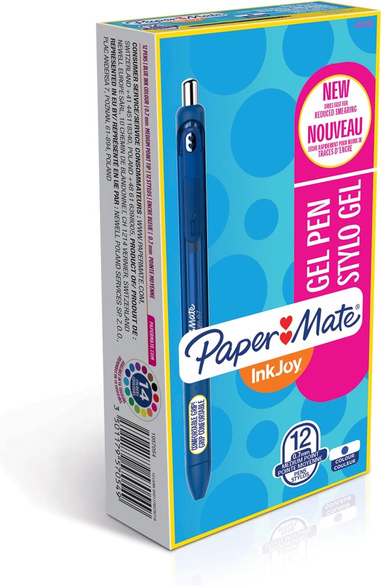 GELSCHRIJVER PAPER MATE INKJOY BLAUW