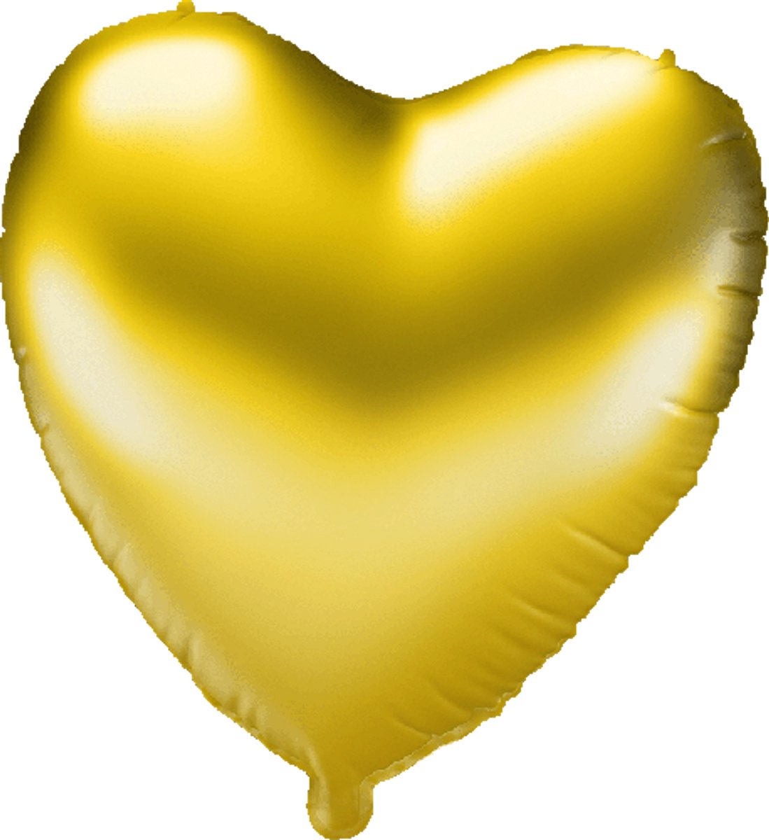 Folieballon Hart - Goud - 45cm - Pd party