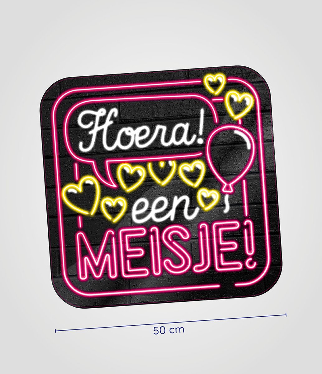 Huldeschil Meisje NEON