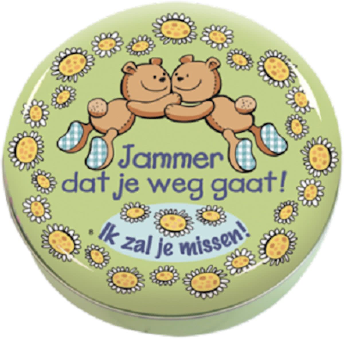 Lovely Tins - jammer dat je weggaat