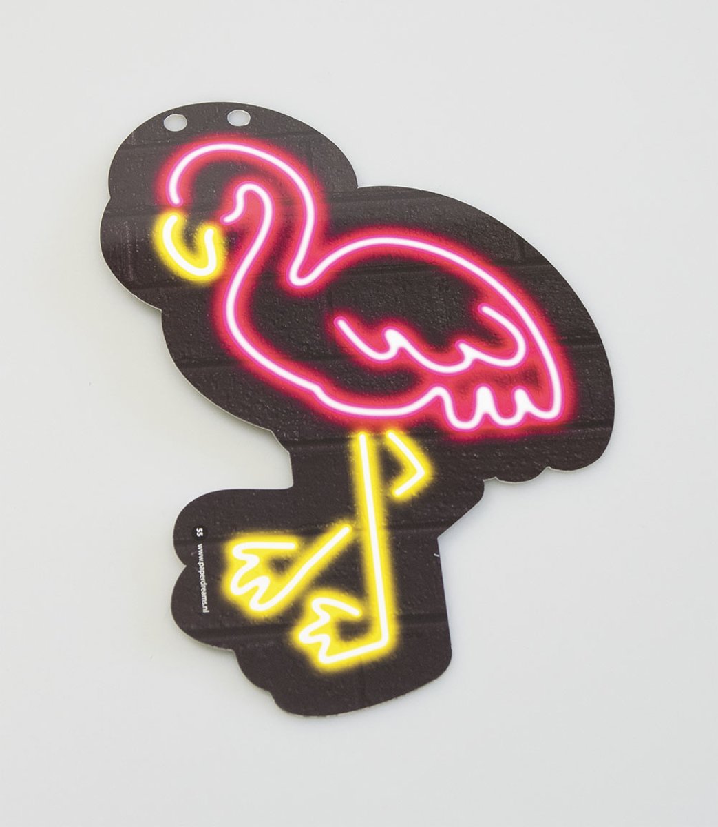 Neon symbool - flamingo