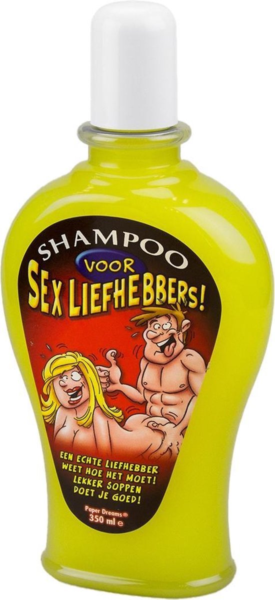 Paper Dreams Shampoo Fun Seksliefhebbers 350 Ml Geel