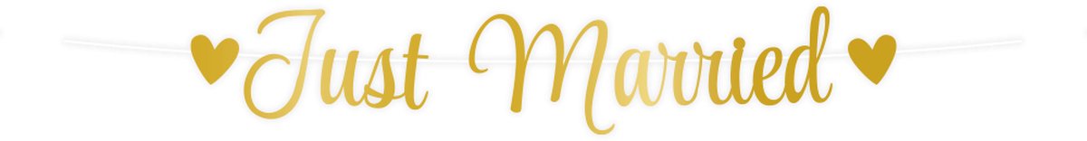 Paperdreams - Letterslinger just married - 3 m