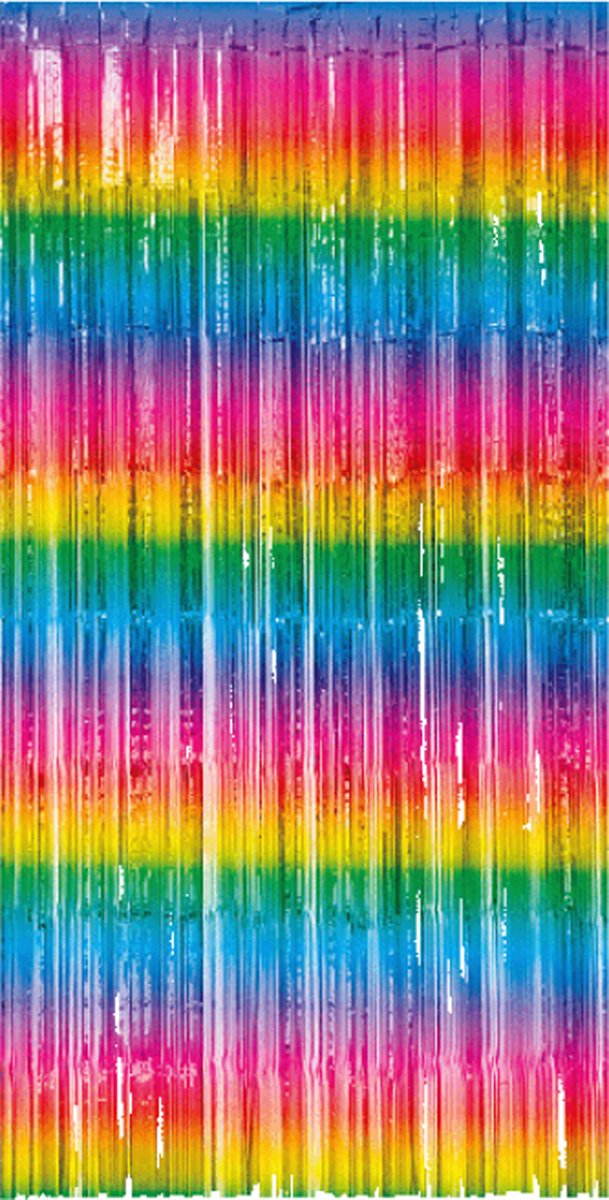 Paperdreams - Regenboog deurgordijn - 1 x 2 meter