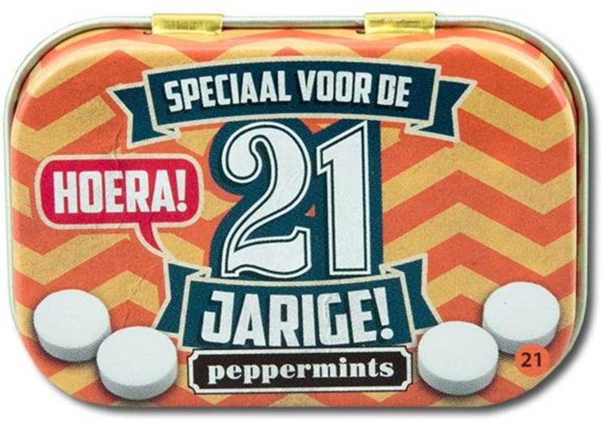 Paperdreams - Retro mints - 21 Jarige