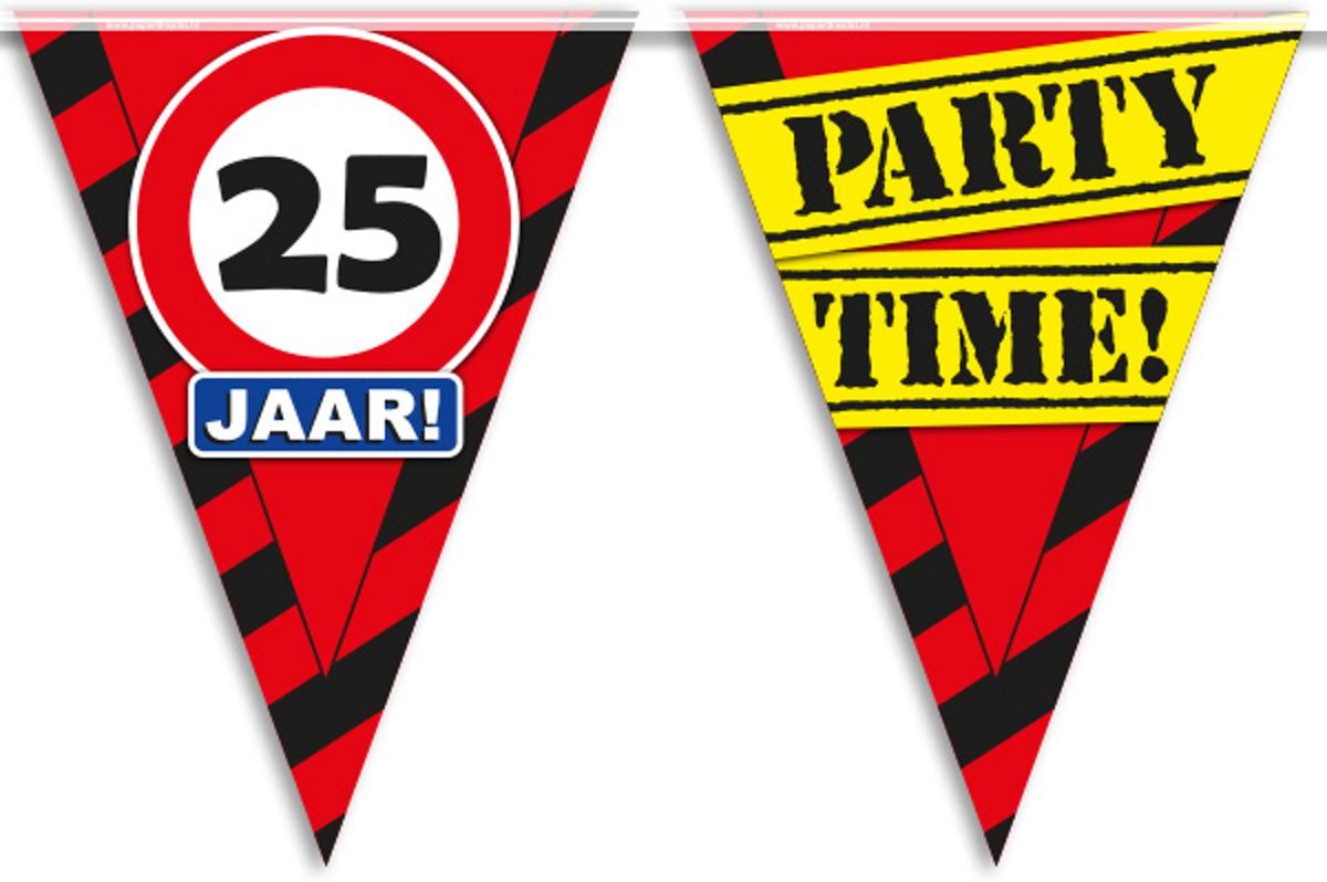 Party time 25 jaar vlagenlijn