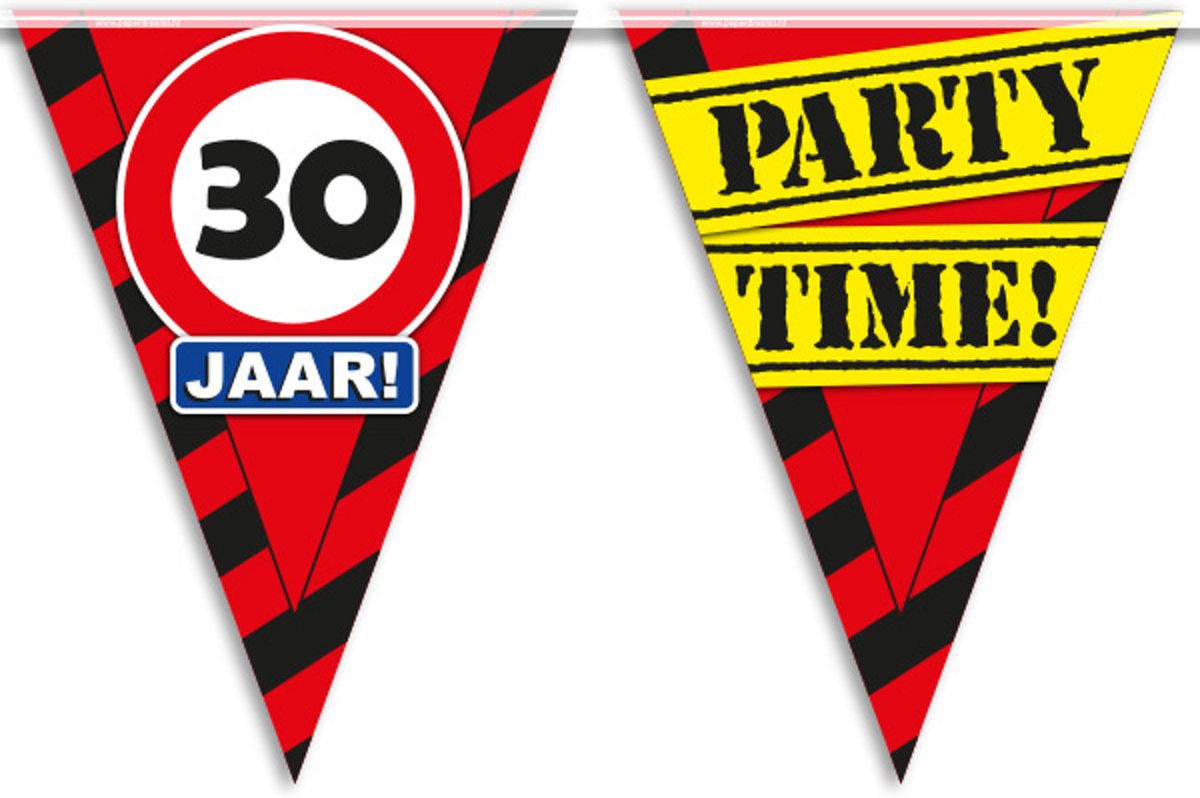 Party time 30 jaar vlagenlijn