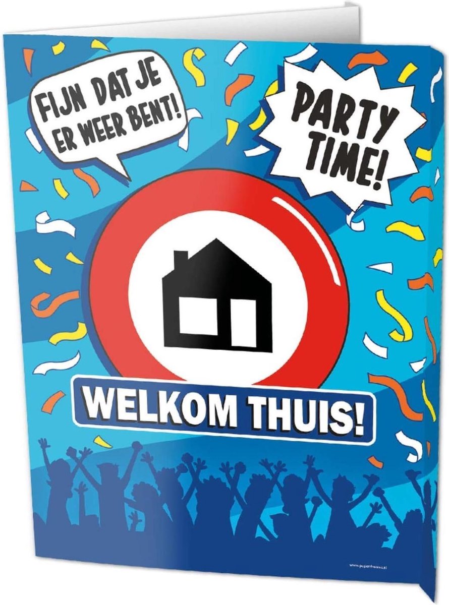Uithangbord - Window signs - Welkom thuis