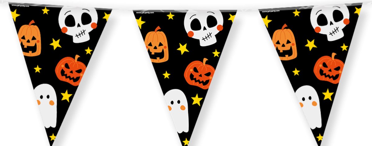 Vlaggenlijn - Halloween - 10m