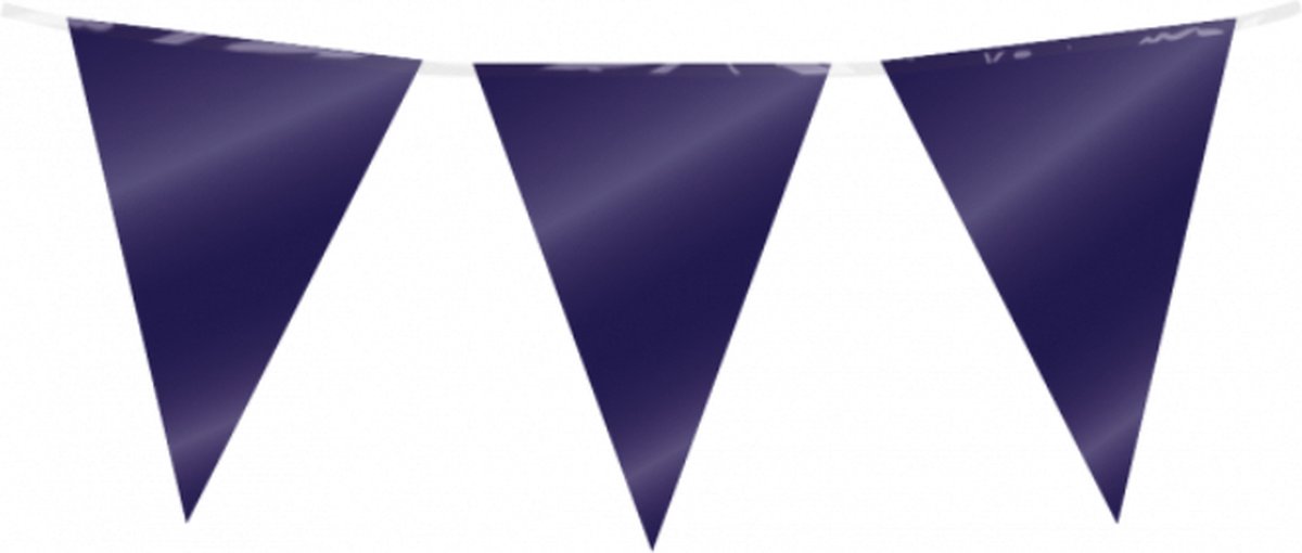 Vlaggenlijn Folie Donkerblauw - 10 meter